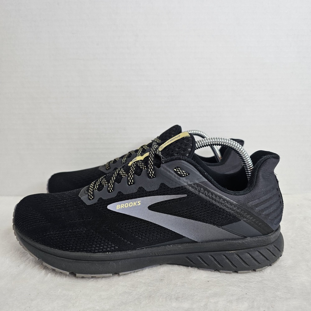 Brooks® Women's 10 B Anthem 5 Running Shoes in Black/Ebony/Purple